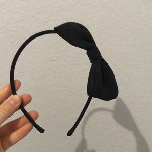 Black Bow Hair Band